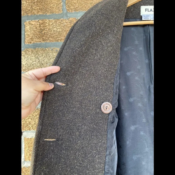 Flax wool jacket small - Picture 9 of 11